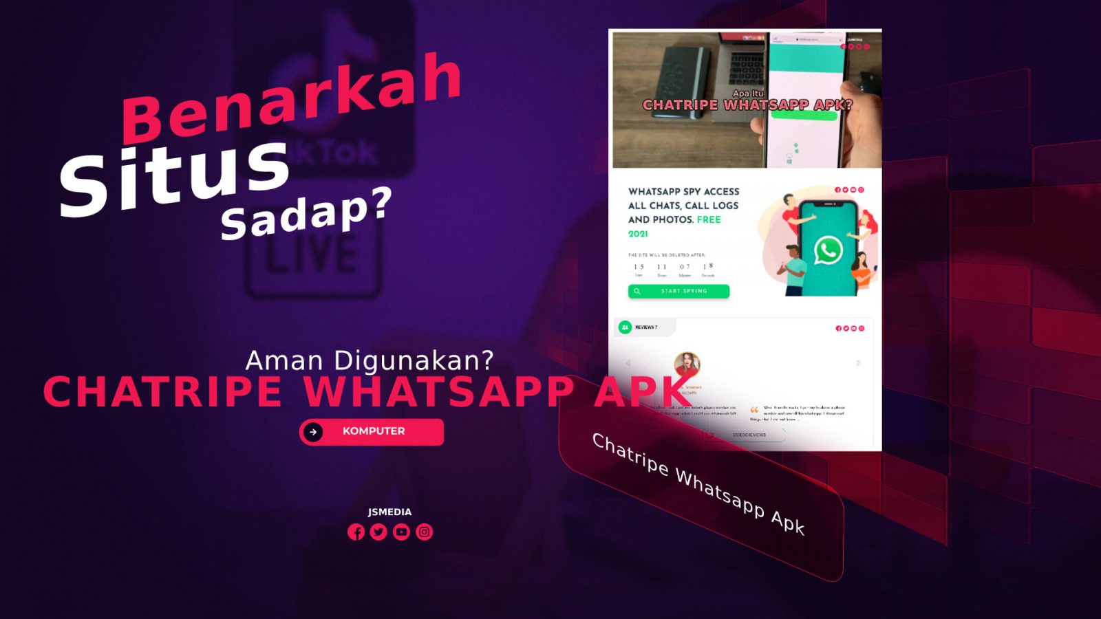 Benarkah Situs Sadap Chatripe Whatsapp Apk Aman Digunakan?