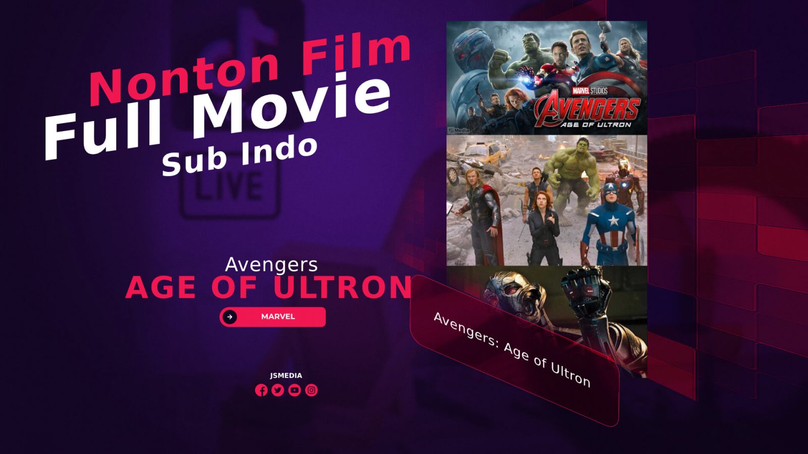 Nonton Film Avengers: Age of Ultron Full Movie Sub Indo