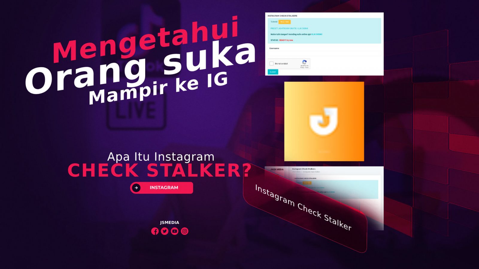 Apa Itu Instagram Check Stalker? Ini Manfaatnya