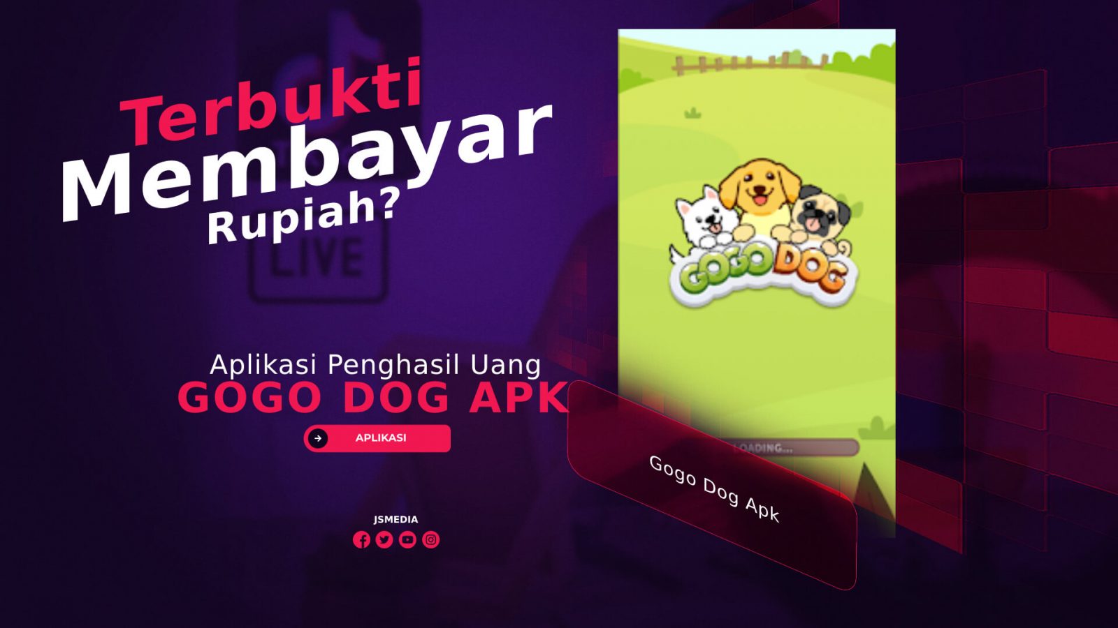 Gogo Dog Apk Penghasil Uang, Terbukti Membayar Rupiah?