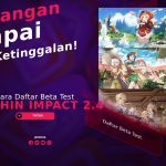 Cara Daftar Beta Test Genshin Impact 2.4