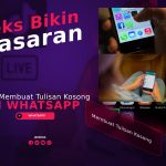 Cara Membuat Tulisan Kosong di WhatsApp