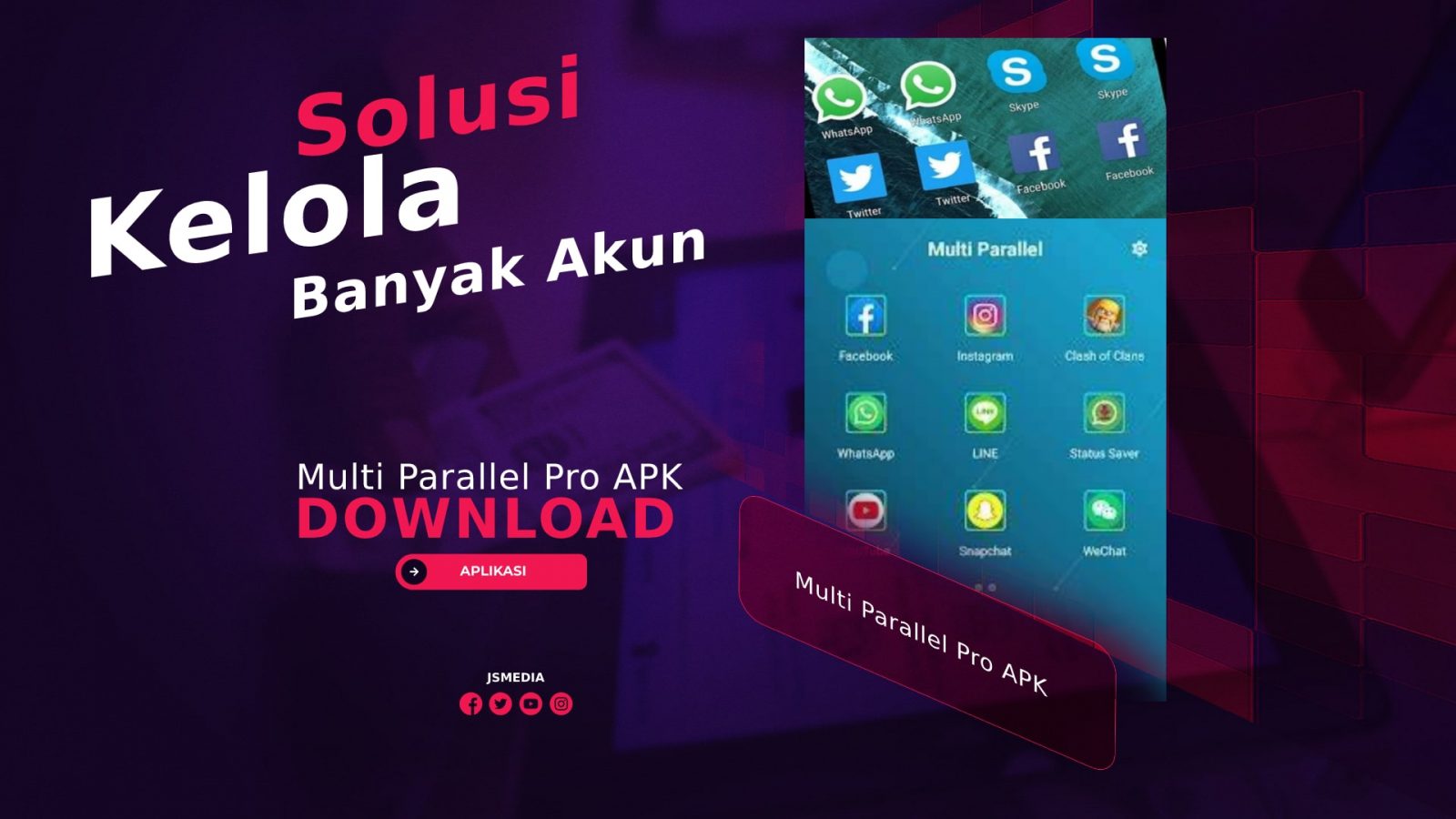 Multi Parallel Pro APK, Solusi Kelola Banyak Akun dalam Satu Gadget