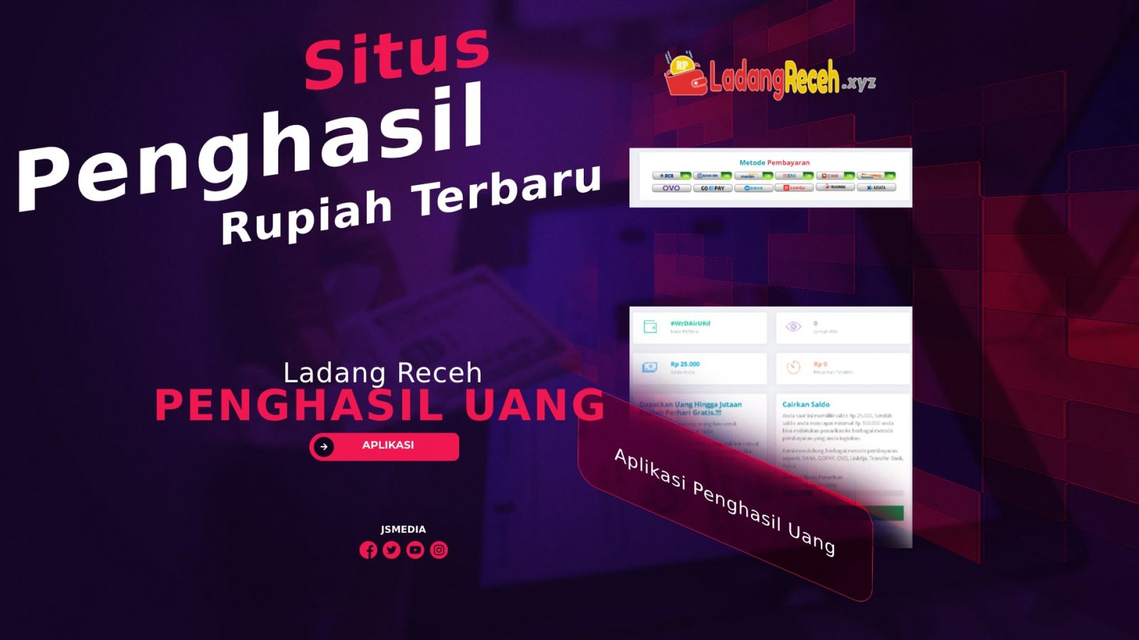 Ladang Receh Penghasil Uang, Situs Terdaftar OJK?