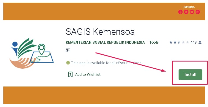 Cara Download Aplikasi SAGIS Dengan Mudah