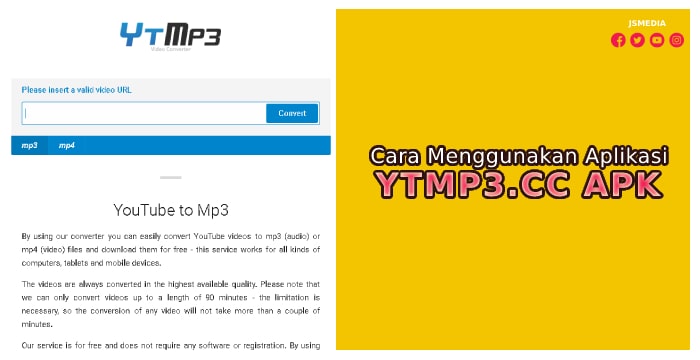 Cara Menggunakan Aplikasi Ytmp3.cc Apk