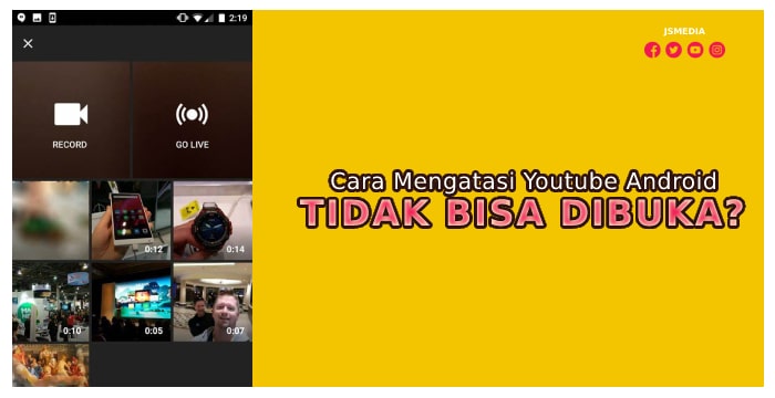 Cara Mengatasi Youtube Android yang Tidak Bisa Dibuka