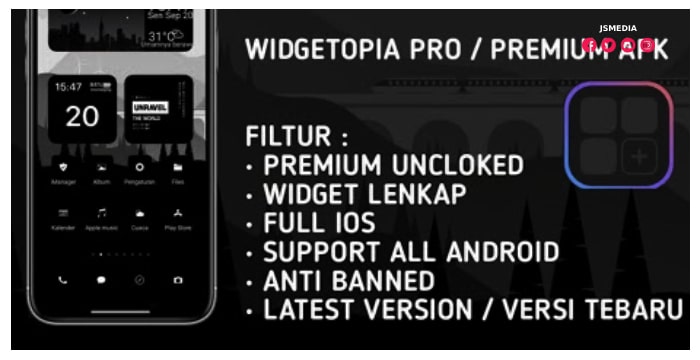 5 Fitur Widgetopia Pro Mod Wajib Tahu