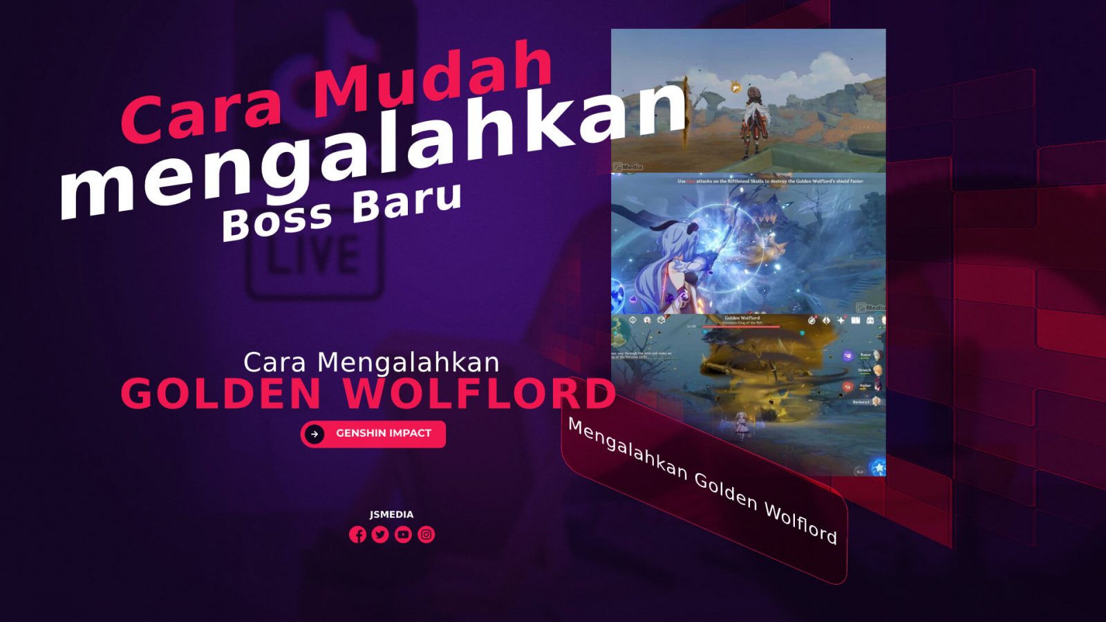 Cara Mengalahkan Golden Wolflord, Boss Baru di Genshin Impact 2.3