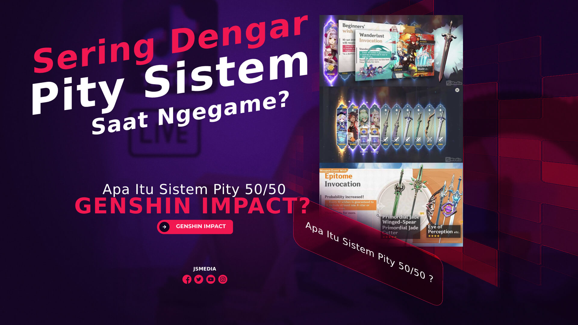 Apa Itu Sistem Pity 50/50 Di Genshin Impact? Ini Artinya