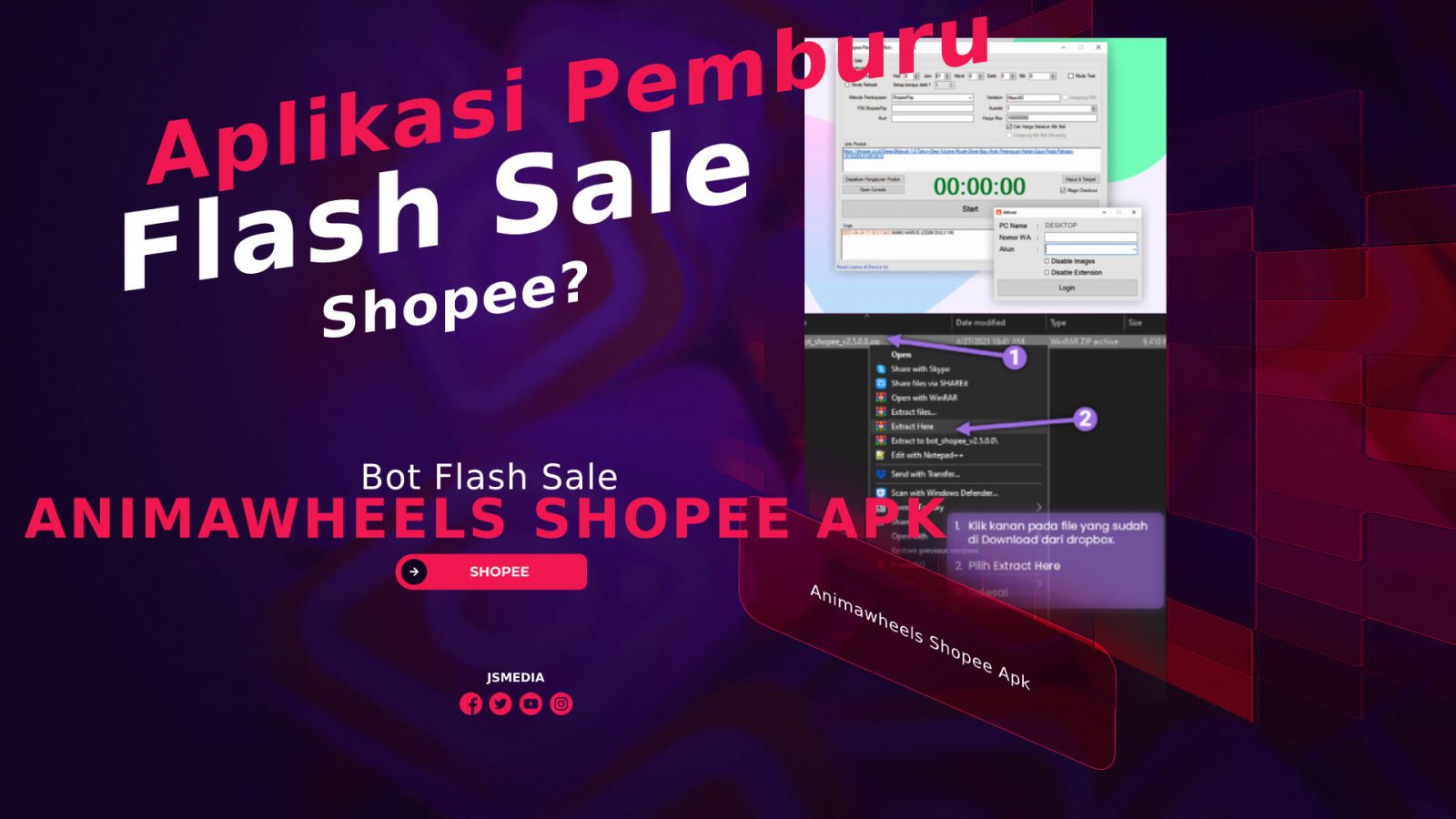 Animawheels Shopee Apk, Aplikasi Pemburu Flash Sale Shopee?