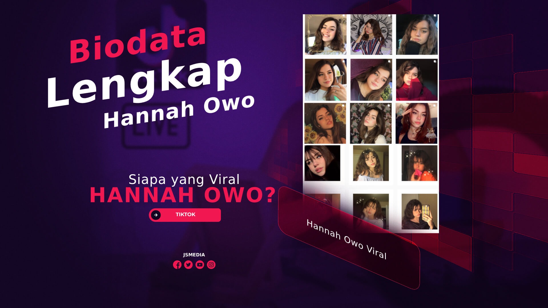 Siapa Hannah Owo Viral? Biodata Lengkap Hannah Owo