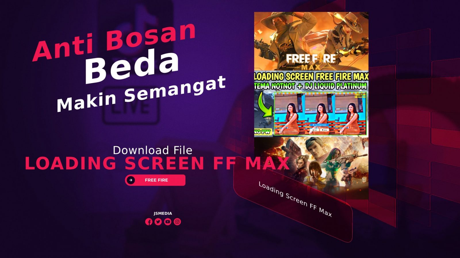 Download Loading Screen FF Max: Beda, Anti Bosan, Makin Semangat