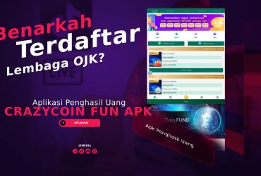 CrazyCoin Fun Apk Penghasil Uang, Benarkah Terdaftar OJK?