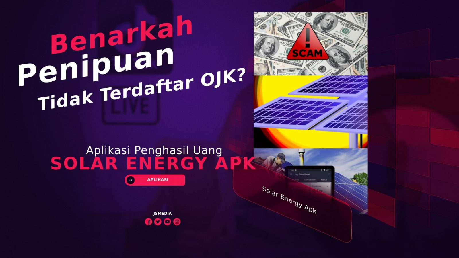 Solar Energy Apk Penghasil Uang, Benarkah Penipuan?