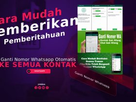 Cara Memberikan Pemberitahuan Ganti Nomor Whatsapp Otomatis Ke Semua Kontak