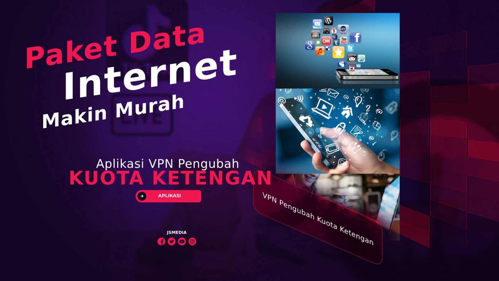 Aplikasi VPN Pengubah Kuota Ketengan, Paket Data Internet Makin Murah