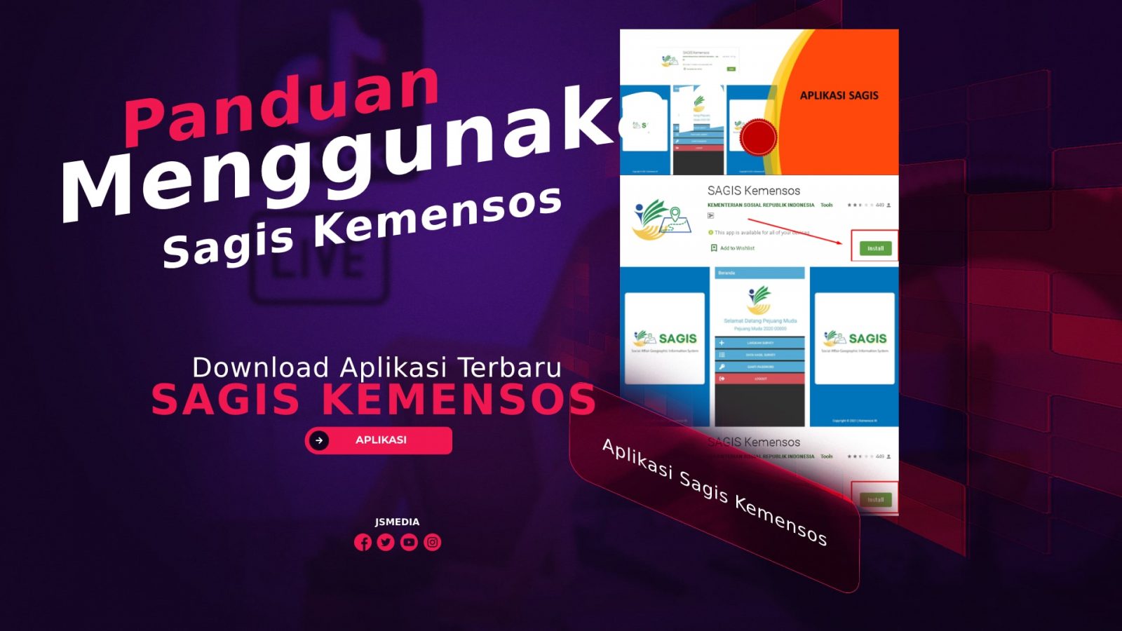 Download Aplikasi Sagis Kemensos Terbaru Gratis