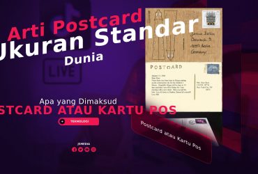 Postcard atau Kartu Pos : Arti Postcard, Macam Ukuran Standar di Dunia