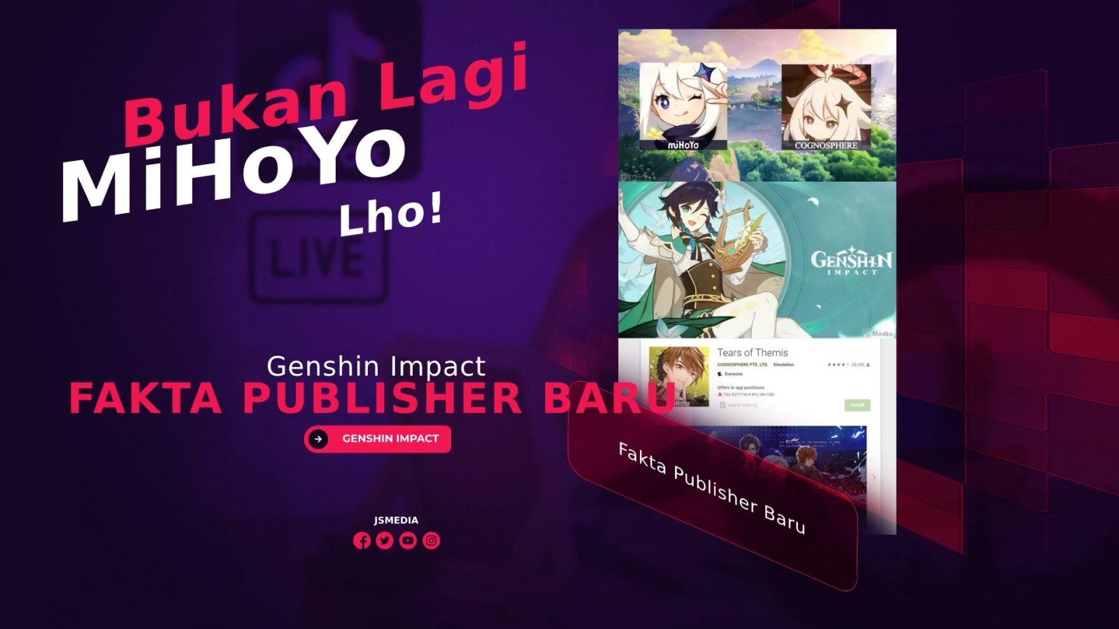 Fakta Publisher Baru Genshin Impact, Bukan Lagi MiHoYo Lho!