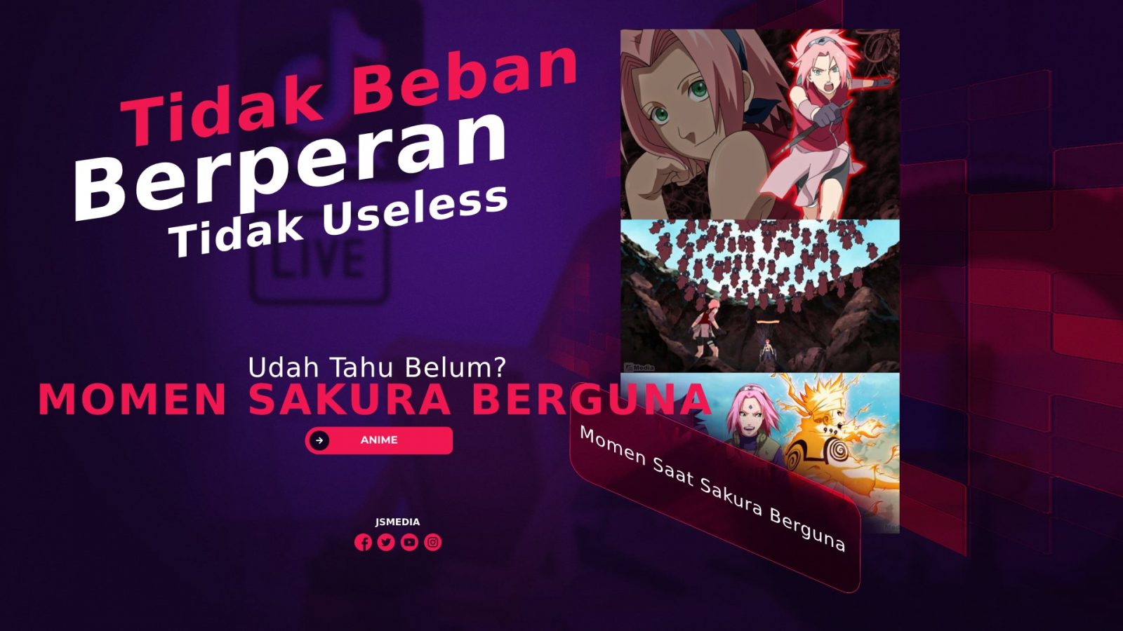 6 Momen Saat Sakura Berguna dan Tidak Beban, Udah Tahu Belum?