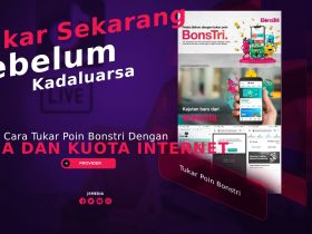 Cara Tukar Poin Bonstri Dengan Pulsa dan Kuota Internet