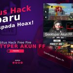 Geektyper Akun FF, Situs Hack Free Fire Waspada Hoax!