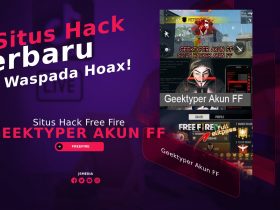 Geektyper Akun FF, Situs Hack Free Fire Waspada Hoax!