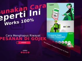 Cara Menghapus Riwayat Pesanan di Gojek, Works 100%