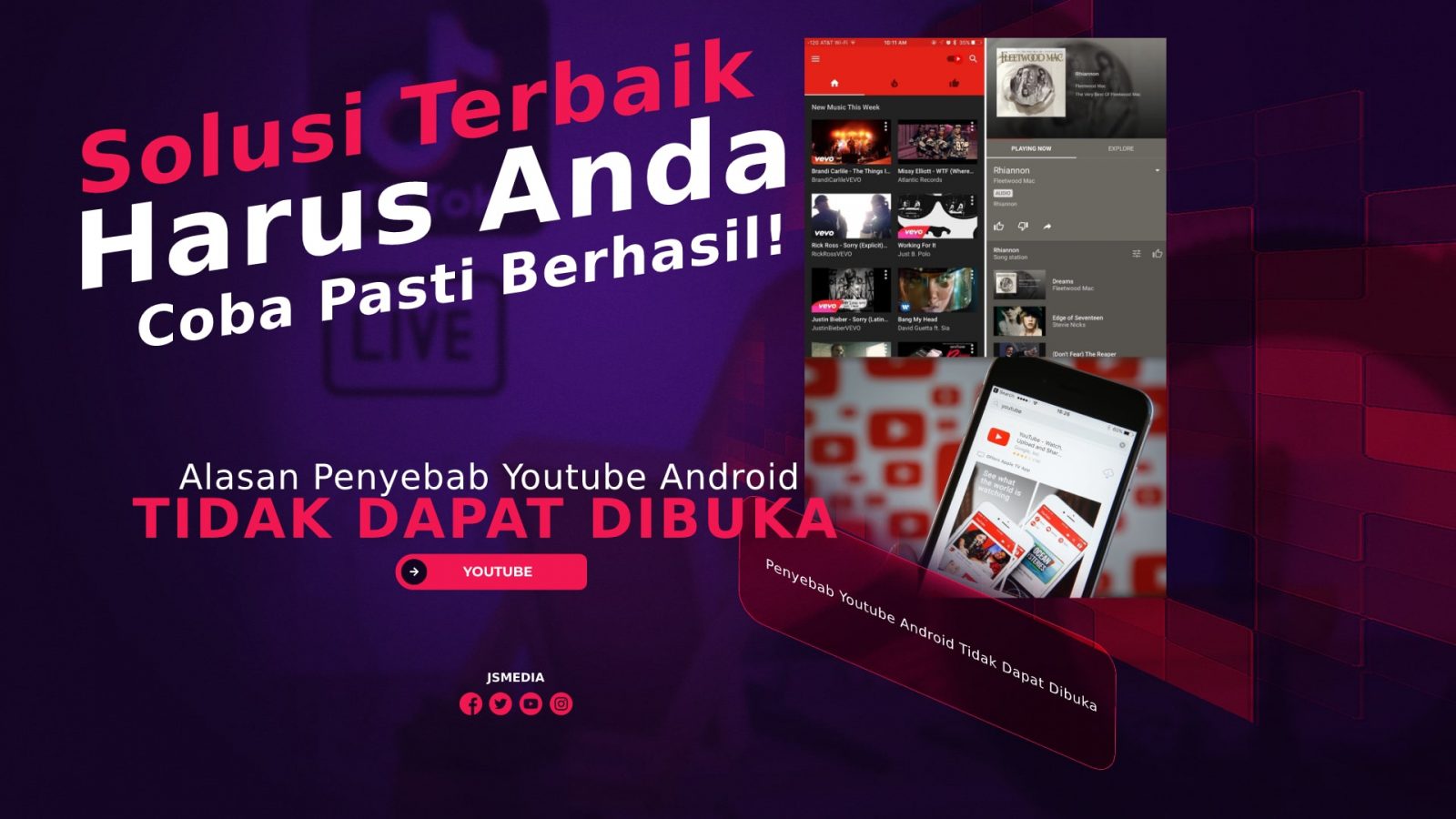 Alasan Penyebab Youtube Android Tidak Dapat Dibuka, Ini Solusinya