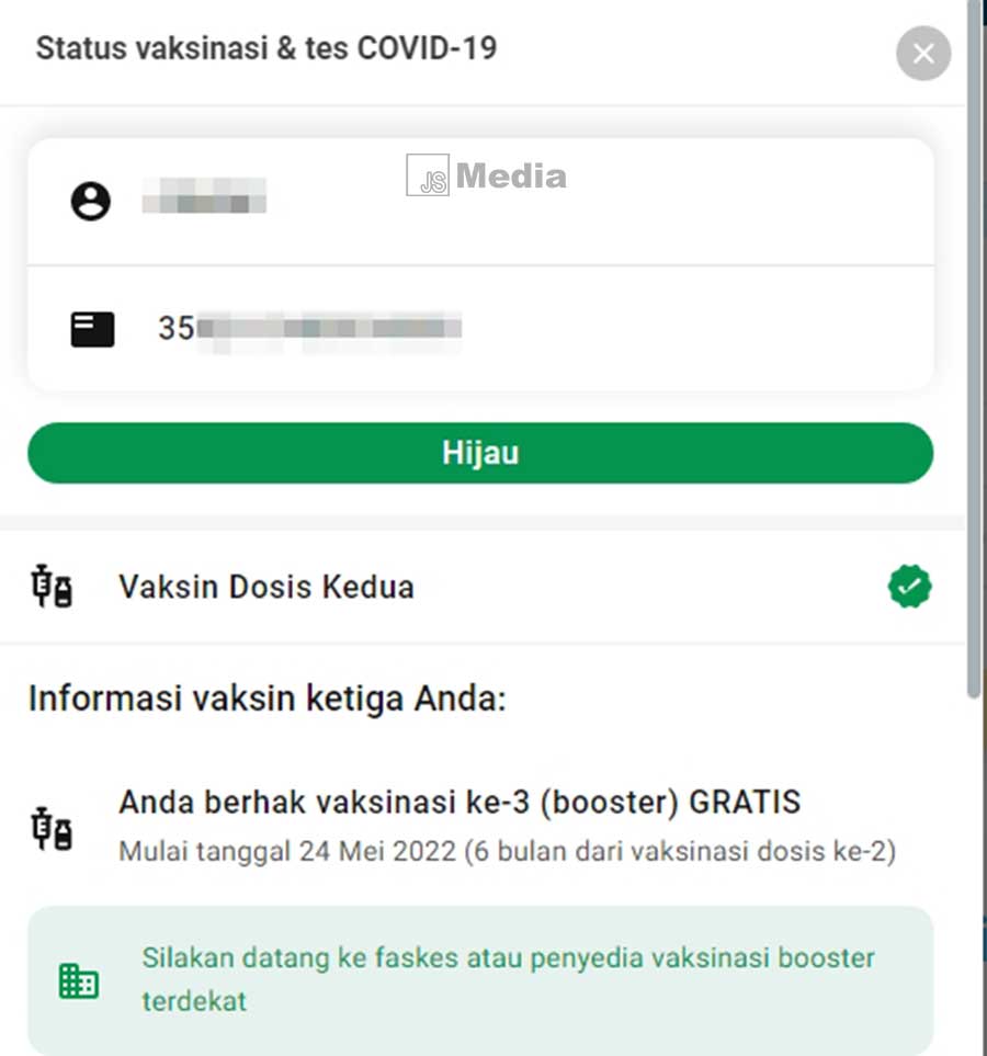 Cara Daftar Vaksin Booster 