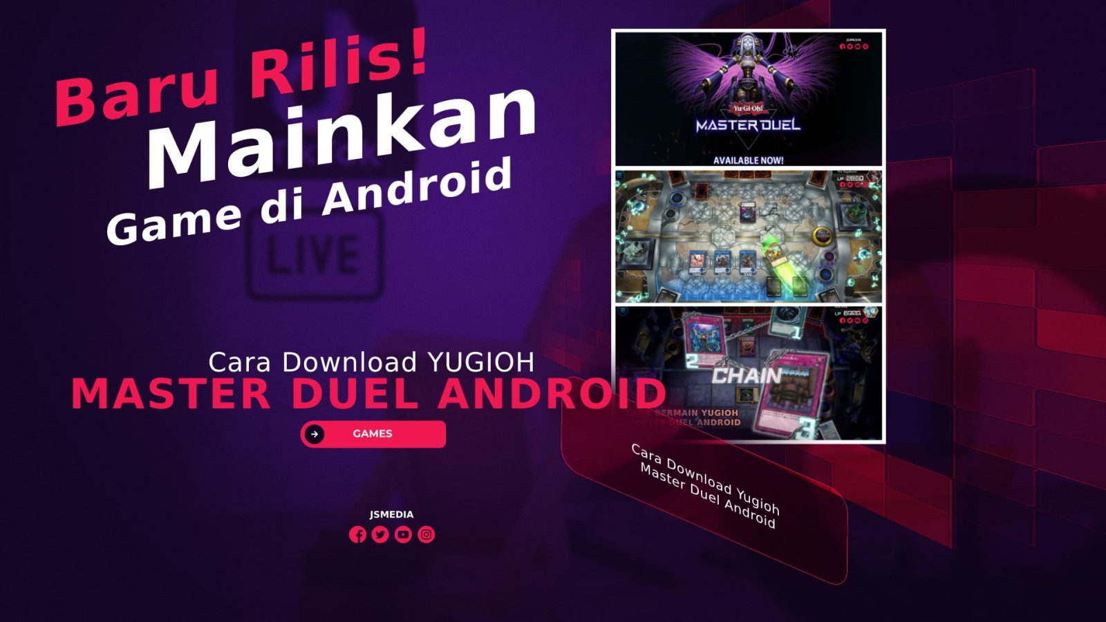 Baru Rilis! Cara Download Yugioh Master Duel Android