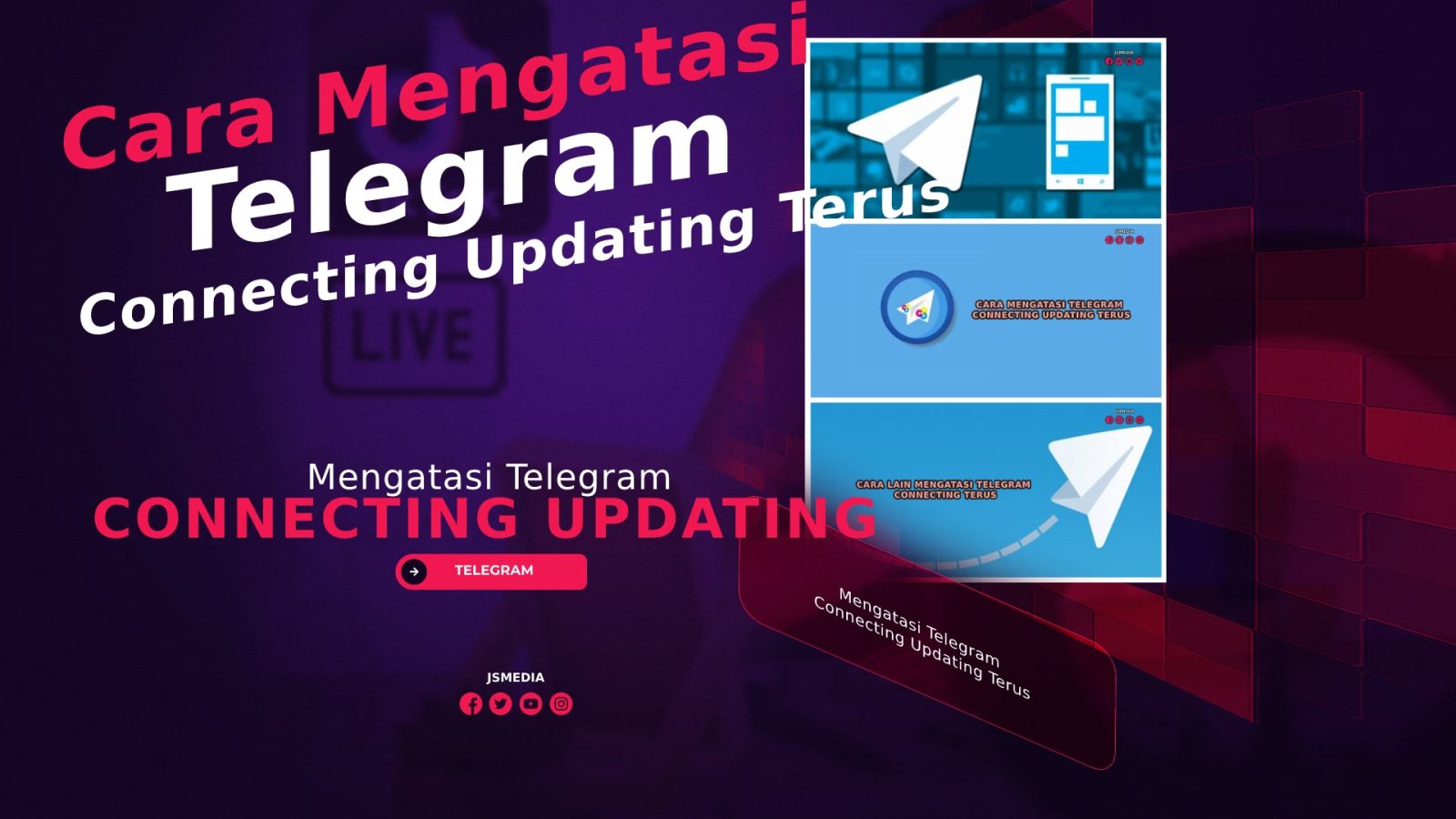 Cara Mengatasi Telegram Connecting Updating Terus, Berikut Solusinya