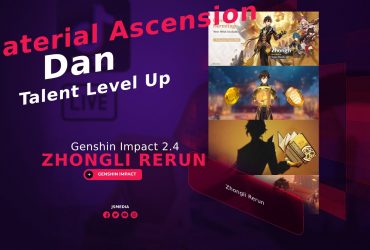 Zhongli Rerun Genshin Impact 2.4 : Material Ascension dan Talent Level Up