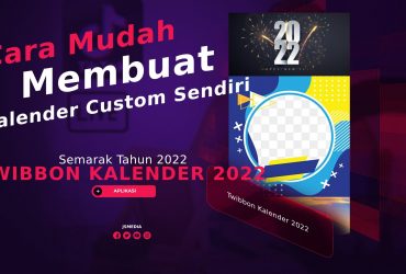 Twibbon Kalender 2022, Membuat Kalender Custom Sendiri