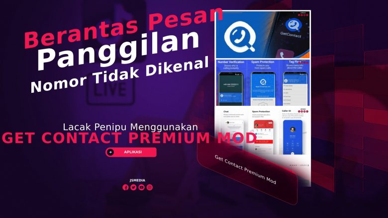 Get Contact Premium Mod Apk Berantas Pesan, Panggilan Nomor Tidak Dikenal