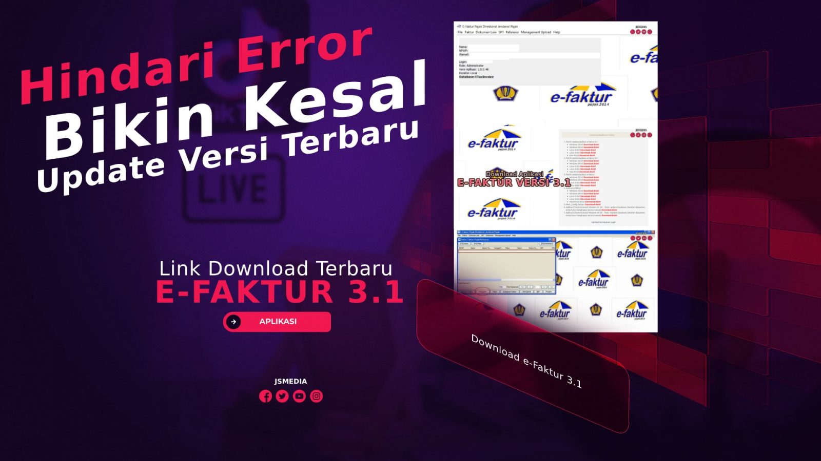 Link Download e-Faktur 3.1: Hindari Error dan Update Versi Terbaru