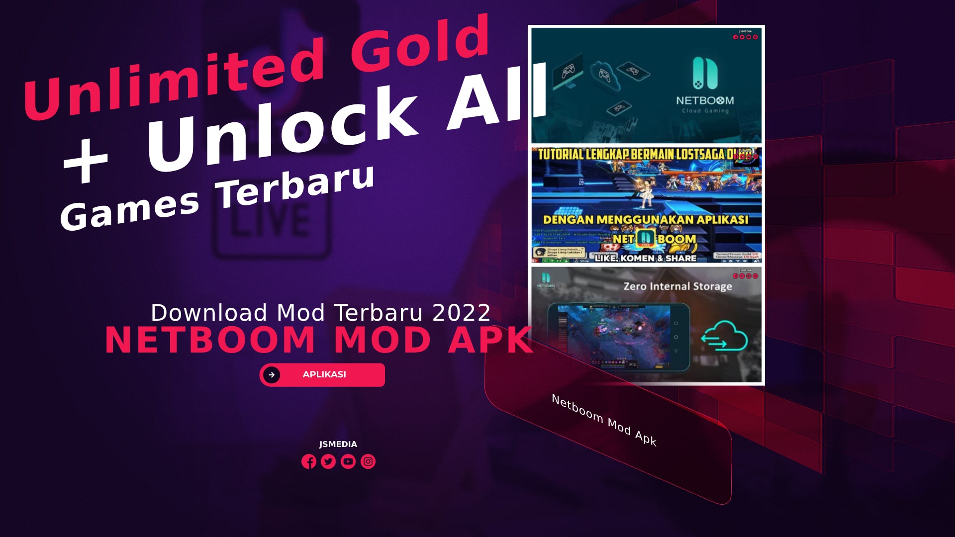 Download Netboom Mod Apk Terbaru 2022, Satu Aplikasi Bisa Mainkan