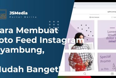 Cara Membuat Foto Feed Instagram Nyambung