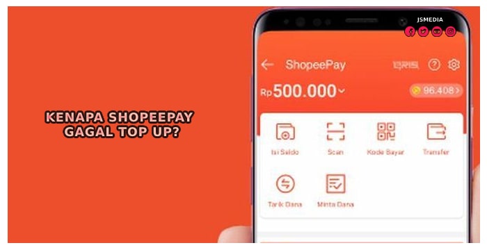 Kenapa Shopeepay Gagal Top Up?