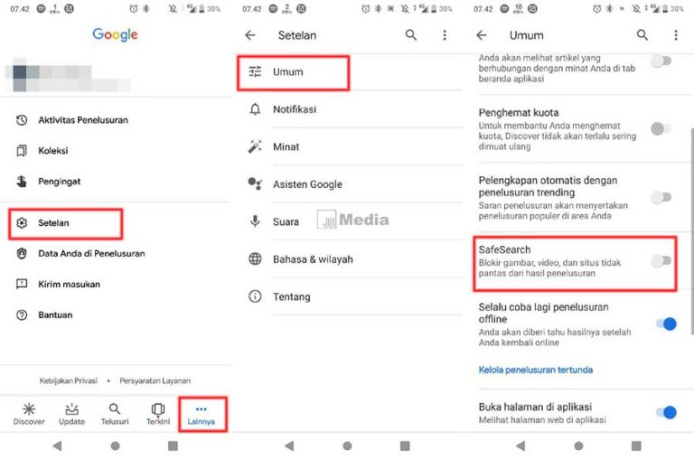 Cara Menonaktifkan Fitur SafeSearch Di Google Chrome