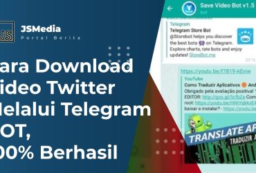 Download Video Twitter Melalui Telegram BOT