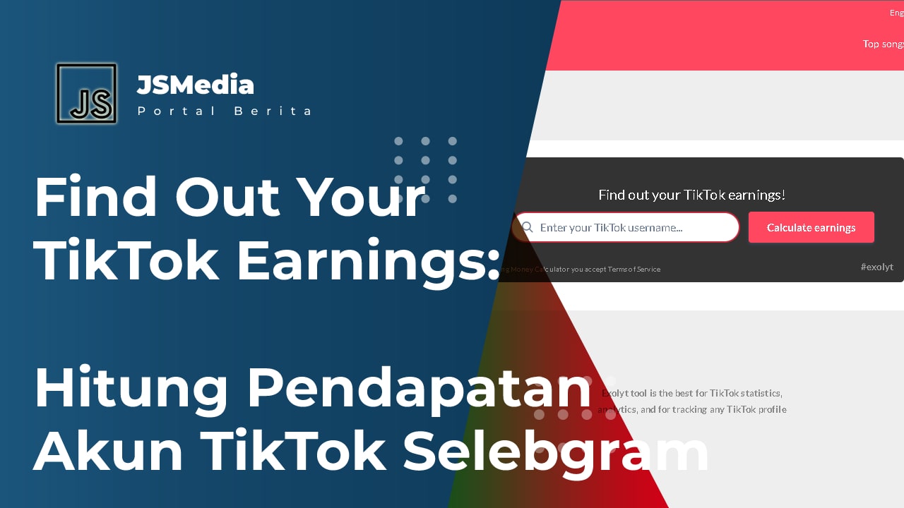 Find out your tiktok earnings