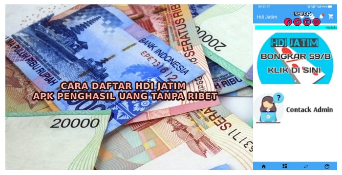 Cara Daftar HDI Jatim Apk Penghasil Uang Tanpa Ribet