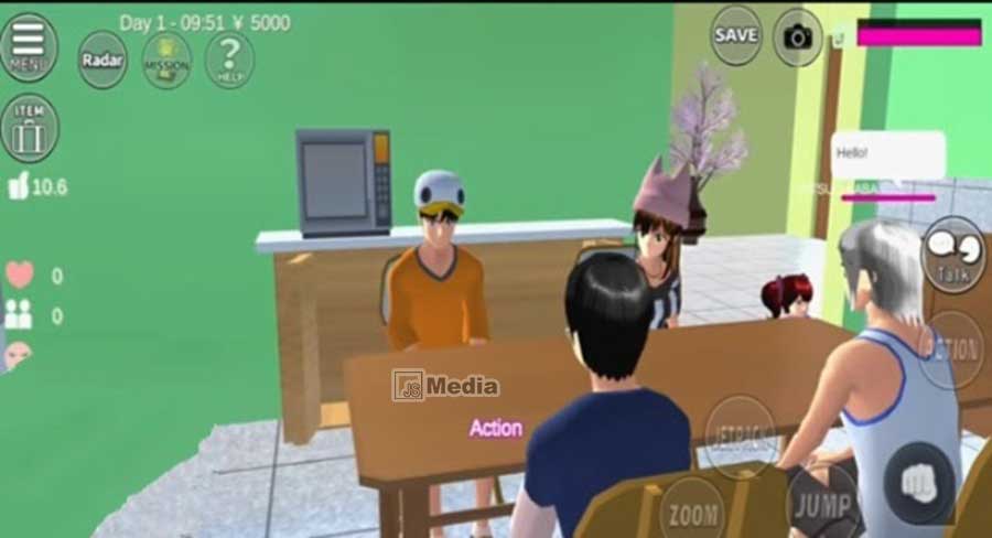 ID Pors Rumah Adit Sakura School Simulator