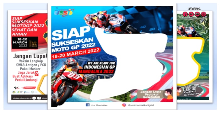 Twibbon MotoGP Mandalika 2022