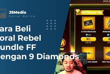 Cara Beli Coral Rebel Bundle FF Dengan 9 Diamonds