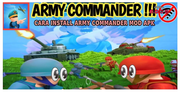 Cara Install Army Commander Mod Apk