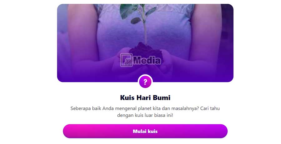 Cara Main Kuis Hari Bumi