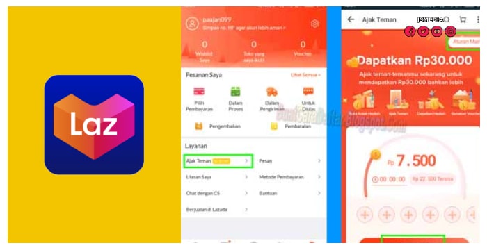 Cara Melihat Voucher Lazada Gratis Ongkir